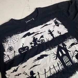 Disney Halloween silhouette‎ Mickey goofy Disney store size XXL